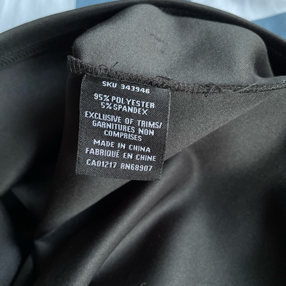 Formal Mini Black Dress, never worn - Picture 6 of 6